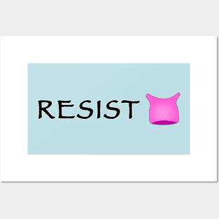 Pussyhat Resist Posters and Art